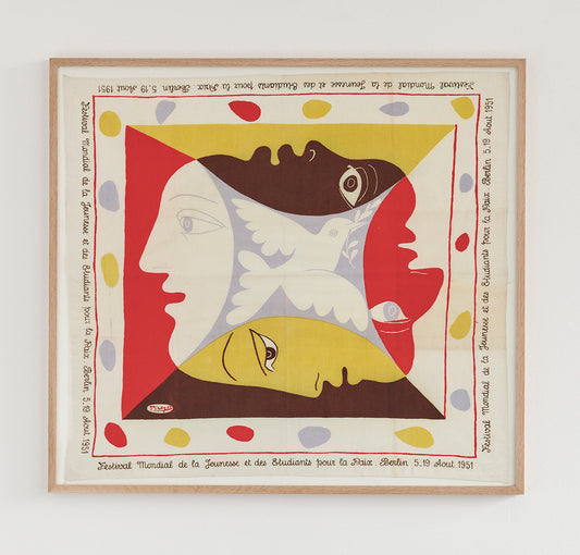 Pablo Picasso Youth Festival Scarf 1951